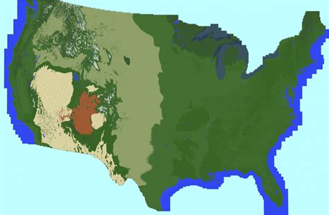 united states of america minecraft map